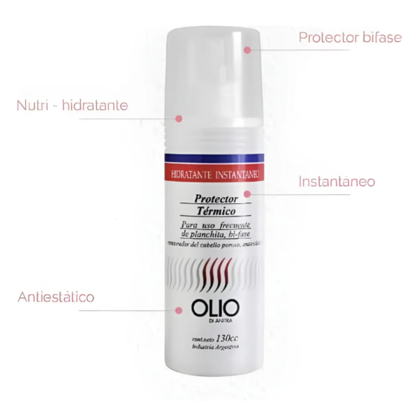 Protector Térmico Cabello Olio Hidratante instantáneo - Imagen 4