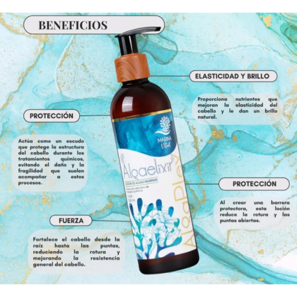 Marina vital Loción plex protege cabello de decoloración tinte visos - Imagen 4