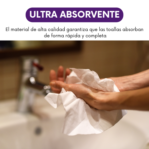 Toallas desechables de peluquería 2 paquetes 100 un. 20x40 - Imagen 7
