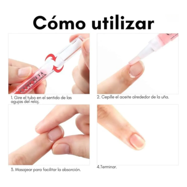 Esmalte endurecedor de uñas con calcio Nail envy de OPI + aceite para cutícula - Imagen 6