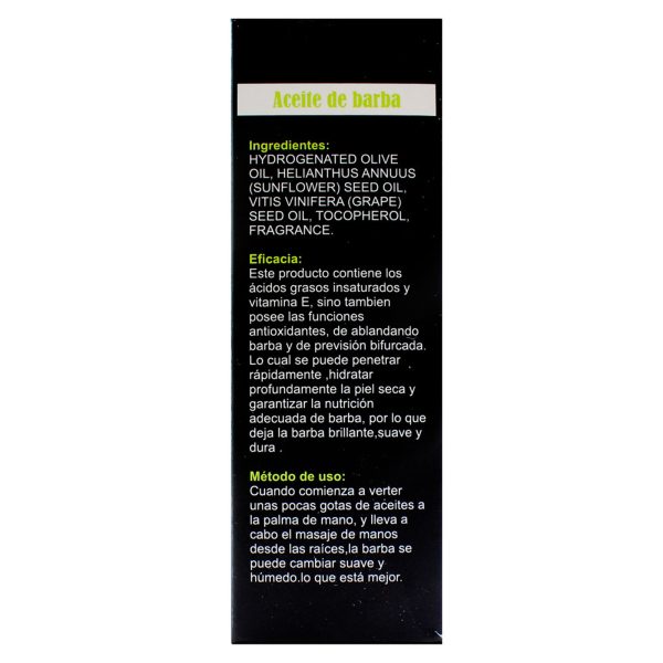 Aceite Hidratante Para Barba 30ml - Imagen 2