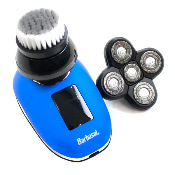 Afeitadora de cabeza giratoria recargable USB Barbasol - Imagen 2
