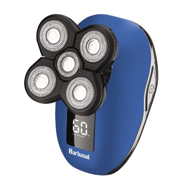 Afeitadora de cabeza giratoria recargable USB Barbasol - Imagen 7