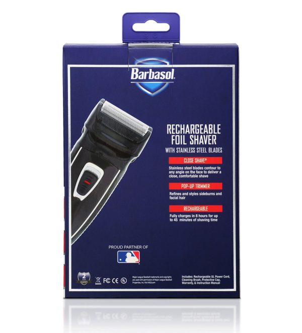Afeitadora desvelladora foil Barbasol recargable trimmer - Imagen 2