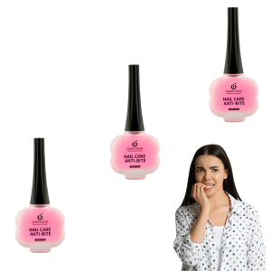 Kit 3 tratamiento para no morderse o comerse las uñas amargo CVL