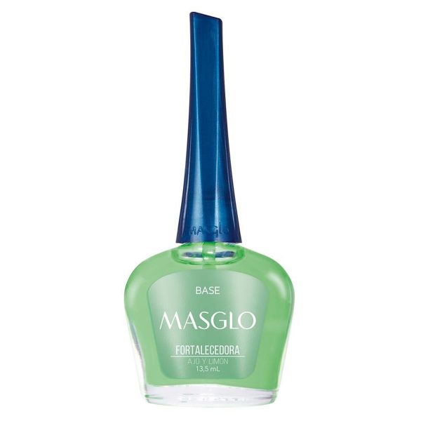 Base esmaltado fortalecedor de uñas ajo limón Masglo CVL