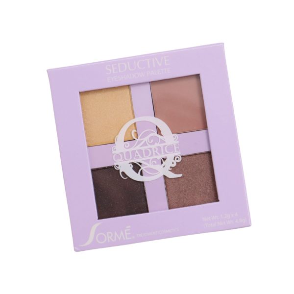 Paleta de sombras cejas Sormé 4 colores marrones USA