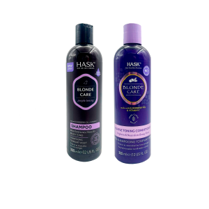 Shampoo Matizador Acondicionador Violeta Hask Argan