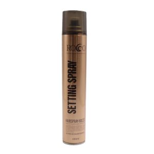 Laca fijador seco fuerte 8+ Rocco Profesional 72hrs 450ml