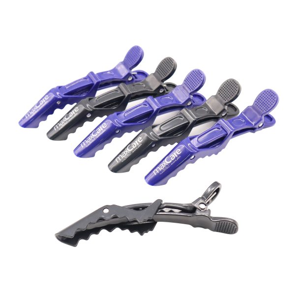 Pinzas o pinches para cabello tipo cocodrilo para peluquería