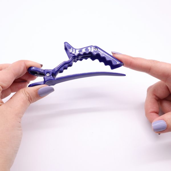 Pinzas o pinches para cabello tipo cocodrilo para peluquería - Imagen 4