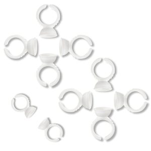 10 anillos para extension de pestañas
