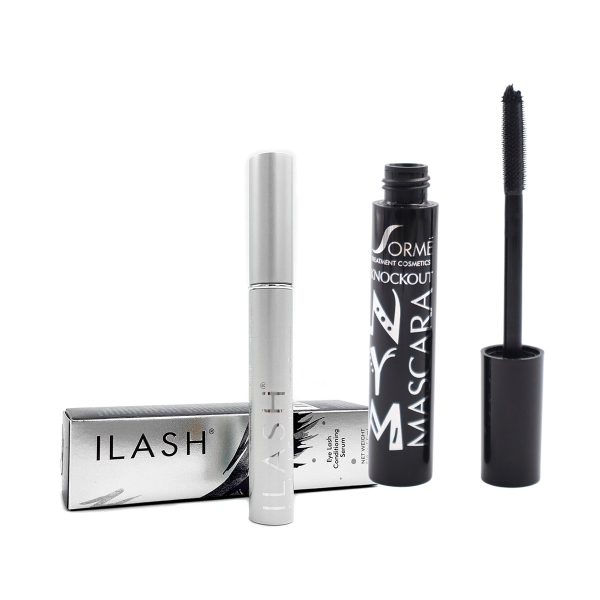 Serum alargador pestañas Ilash + Mascara de pestañas volumen Sormé
