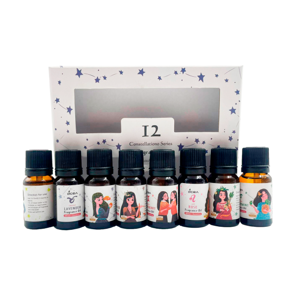 Difusor Sónico Aromaterapia + 12 Aceites Esenciales 10ml - Imagen 5