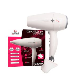 Secador Profesional Antibacterial Pelo Cerámica Blanco 2300w Gama