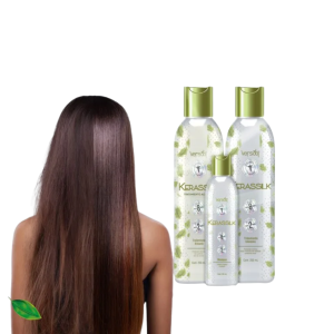 Kit Tratamiento Alisante Pelo Liso Vegano Sin Formol Kerassilk