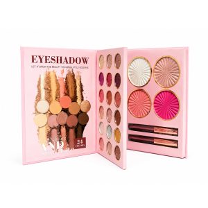 Paleta De Maquillaje Sombras Iluminador Rubor Y Gloss