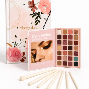 Paleta de sombras y maquillaje Mocallure + Brochas